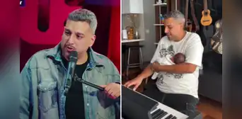 Ricardo Mendoza, de ‘Hablando Huevadas’, muestra su lado más tierno al cantarle a su bebé recién nacido: “Amarte es mi necesidad” Ricardo Mendoza, de ‘Hablando Huevadas’, muestra su lado más tierno al cantarle a su bebé recién nacido: “Amarte es mi necesidad”