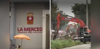 Municipalidad de Ate destruye parte del emblemático colegio La Merced para liberar tramo de avenida: institución denuncia “atropello” Municipalidad de Ate destruye parte del emblemático colegio La Merced para liberar tramo de avenida: institución denuncia “atropello”