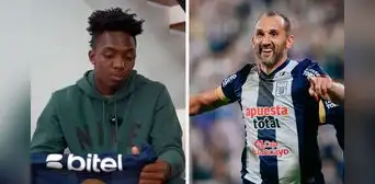 Delantero de Independiente del Valle destacó a Hernán Barcos y aseguró que fue como su padre: "Es gigante lo que representa en mí"