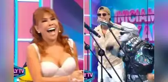 Magaly Medina sorprende al incluir karaoke con personajes de Chollywood en su programa: "Esto es lo que tenemos, no hay más" Magaly Medina sorprende al incluir karaoke con personajes de Chollywood en su programa: "Esto es lo que tenemos, no hay más"