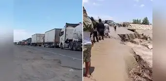 Cierre total en la Panamericana Sur: último carril colapsa tras huaicos en Ica y trabajos durarán hasta 12 horas Cierre total en la Panamericana Sur: último carril colapsa tras huaicos en Ica y trabajos durarán hasta 12 horas