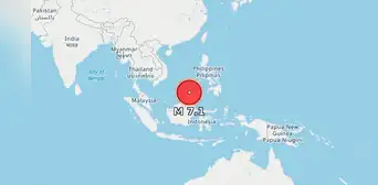 Terremoto de magnitud 7,1 sacude la costa de Malasia, según USGS