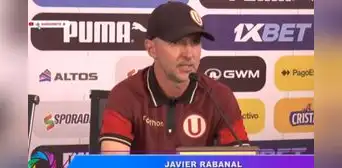 Javier Rabanal cuestiona la postura de Universitario ante Sporting Cristal: "No había ninguna indicación de meterse atrás"