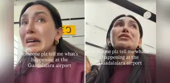 Influencer mexicana vivió momentos de terror en el aeropuerto de Guadalajara tras crisis de seguridad en Jalisco: "Póngase en el piso, abuelita" Influencer mexicana vivió momentos de terror en el aeropuerto de Guadalajara tras crisis de seguridad en Jalisco: "Póngase en el piso, abuelita"