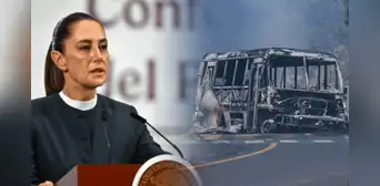 Claudia Sheinbaum llama a la calma ante la ola de violencia en México tras la muerte del líder del Cartel Jalisco Nueva Generación Claudia Sheinbaum llama a la calma ante la ola de violencia en México tras la muerte del líder del Cartel Jalisco Nueva Generación