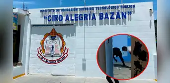 Detonan explosivo en obra de instituto superior en La Libertad: delincuentes exigen S/500.000 para dejar trabajar a obreros Detonan explosivo en obra de instituto superior en La Libertad: delincuentes exigen S/500.000 para dejar trabajar a obreros