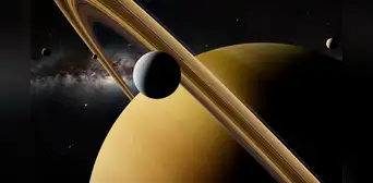 Los astrónomos por fin lo comprendieron: los anillos de Saturno y la luna Titán se habrían formado por una gran colisión Los astrónomos por fin lo comprendieron: los anillos de Saturno y la luna Titán se habrían formado por una gran colisión
