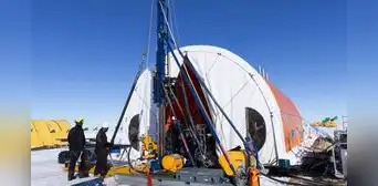 Científicos descubren sorprendente registro geológico de 23 millones de años tras perforar 523 metros bajo el hielo antártico Científicos descubren sorprendente registro geológico de 23 millones de años tras perforar 523 metros bajo el hielo antártico