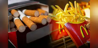 Científicos británicos revelan que las papas fritas y 25 cigarrillos de tabaco tienen una similitud insólita que debes conocer Científicos británicos revelan que las papas fritas y 25 cigarrillos de tabaco tienen una similitud insólita que debes conocer