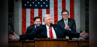 Trump abordó la situación en Venezuela, habló sobre la captura de 'El Mencho' y criticó la inmigración en discurso del Estado de la Unión 2026 Trump abordó la situación en Venezuela, habló sobre la captura de 'El Mencho' y criticó la inmigración en discurso del Estado de la Unión 2026