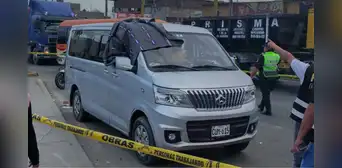 Colectivero es asesinado a balazos a metros de una caseta de serenazgo en Ventanilla
