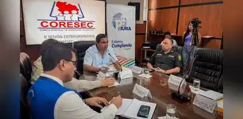 CORESEC acuerda gestionar ante el ejecutivo la ampliación del estado de emergencia CORESEC acuerda gestionar ante el ejecutivo la ampliación del estado de emergencia