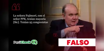 Es falsa la afirmación de Rafael López Aliaga sobre la cantidad de fujimoristas en el Congreso de 2016 Es falsa la afirmación de Rafael López Aliaga sobre la cantidad de fujimoristas en el Congreso de 2016