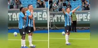 Erick Noriega marcó su primer gol con Gremio frente a Atlético Mineiro: el defensor anotó un golazo de cabeza