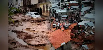 Rescatistas retoman la búsqueda de desaparecidos tras las fuertes lluvias que azotaron el sureste de Brasil