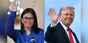 Delcy Rodríguez califica de “socio y amigo” a Trump y exige que cese el bloqueo y las sanciones contra Venezuela
