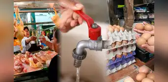 Inflación pega su mayor salto en un año: pollo, huevos y agua potable lideran el encarecimiento Inflación pega su mayor salto en un año: pollo, huevos y agua potable lideran el encarecimiento