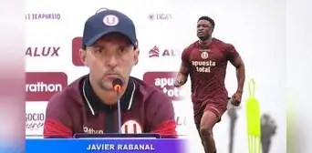 Javier Rabanal sobre la ausencia de Sekou Gassama tras el triunfo de Universitario ante FC Cajamarca: "Quedó fuera por decisión técnica" Javier Rabanal sobre la ausencia de Sekou Gassama tras el triunfo de Universitario ante FC Cajamarca: "Quedó fuera por decisión técnica"