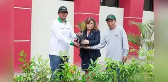 Cooperación interinstitucional fortalece áreas verdes de la CSJ Tumbes