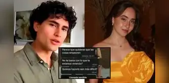 Nuevos chats entre Adrián Villar y Francesca Montenegro: “Parece que quisieras que las cosas empeoren" Nuevos chats entre Adrián Villar y Francesca Montenegro: “Parece que quisieras que las cosas empeoren"