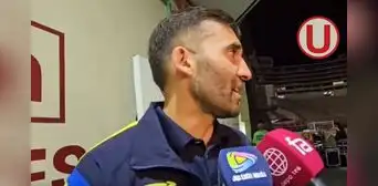 Pablo Miguez arremete contra el arbitraje por presunto penal en el Universitario vs FC Cajamarca: "Si fuera al revés seguro lo cobran" Pablo Miguez arremete contra el arbitraje por presunto penal en el Universitario vs FC Cajamarca: "Si fuera al revés seguro lo cobran"