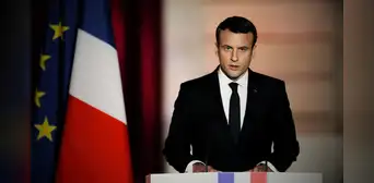 Emmanuel Macron, presidente de Francia, anuncia aumento de ojivas nucleares "ante múltiples amenazas" Emmanuel Macron, presidente de Francia, anuncia aumento de ojivas nucleares "ante múltiples amenazas"