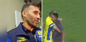Pablo Míguez respalda el abrazo entre Álex Valera y Hernán Barcos luego del triunfo de Universitario: "Todo queda dentro de la cancha"
