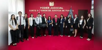 Corte de Tumbes da la bienvenida a universitarios del Programa SECIGRA Corte de Tumbes da la bienvenida a universitarios del Programa SECIGRA