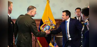 Daniel Noboa anuncia nuevo toque de queda en 4 provincias de Ecuador y refuerza respaldo con el Comando Sur de EE. UU. Daniel Noboa anuncia nuevo toque de queda en 4 provincias de Ecuador y refuerza respaldo con el Comando Sur de EE. UU.