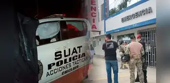 Cuatro policías gravemente heridos tras choque entre patrullero y camión en la carretera Belaúnde Terry en Chiclayo Cuatro policías gravemente heridos tras choque entre patrullero y camión en la carretera Belaúnde Terry en Chiclayo