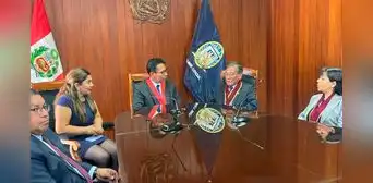 Presidente de CSJAR recibe visita protocolar de nueva junta directiva del Colegio de Abogados Presidente de CSJAR recibe visita protocolar de nueva junta directiva del Colegio de Abogados