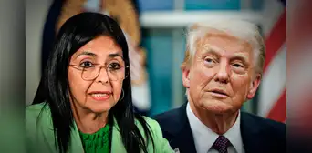 Delcy Rodríguez sería procesada por corrupción y lavado de dinero si no cumple las exigencias de Trump, según Reuters