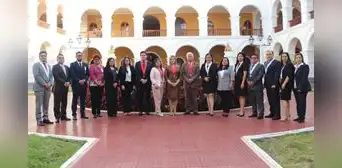 Titular de la Corte de La Libertad juramenta a 29 magistrados provisionales y supernumerarios Titular de la Corte de La Libertad juramenta a 29 magistrados provisionales y supernumerarios