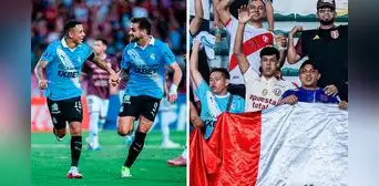 Hinchas de Universitario y Alianza Lima alentaron a Sporting Cristal en Copa Libertadores: la icónica imagen que dejó el triunfo celeste