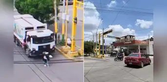 Madre de familia que caminaba con bastón muere arrollada en plena vía por camión de basura de la Municipalidad de Piura
