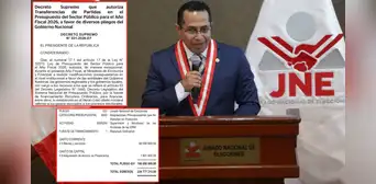 Gobierno asigna S/ 100 millones al JNE tras reunión de Roberto Burneo con el MEF Gobierno asigna S/ 100 millones al JNE tras reunión de Roberto Burneo con el MEF