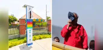 Surco implementa 'solmáforo' y sensores contra el calor extremo: monitorean en tiempo real la intensidad de rayos UV