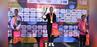 Perú conquista Eslovaquia: Evelyn Inga y Kimberly García logran el primer y segundo lugar en los 21 km de marcha de Dudinská 50 Perú conquista Eslovaquia: Evelyn Inga y Kimberly García logran el primer y segundo lugar en los 21 km de marcha de Dudinská 50