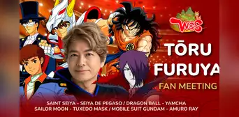 Toru Furuya, voz legendaria del anime, llegará a Lima para la final nacional de cosplay que llevará a los ganadores a Japón