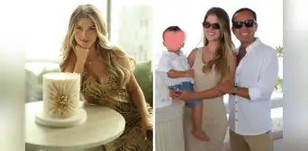 Brunella Horna festeja su cumpleaños a lo grande con el grupo argentino Agapornis y Richard Acuña le dedica tierno mensaje: "Un año más a tu lado"
