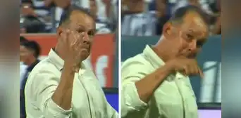 Juan Reynoso respondió abucheos de los hinchas de Alianza Lima con polémico gesto al señalar la cancha de Matute