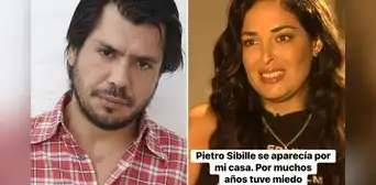 Andrea Luna asegura que Pietro Sibille aparecía inesperadamente por su casa y su padre tuvo que intervenir: "Por muchos años tuve miedo"