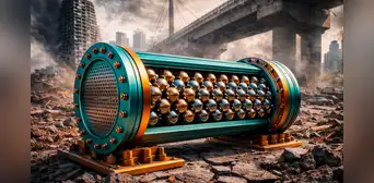 Estadounidenses crean un material de acero que protege edificios y puentes durante un terremoto: no necesita electricidad Estadounidenses crean un material de acero que protege edificios y puentes durante un terremoto: no necesita electricidad