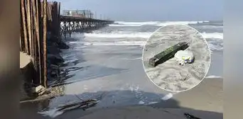 Chiclayo: oleaje anómalo deja 2 heridos y destruye muelle en Puerto Eten Chiclayo: oleaje anómalo deja 2 heridos y destruye muelle en Puerto Eten