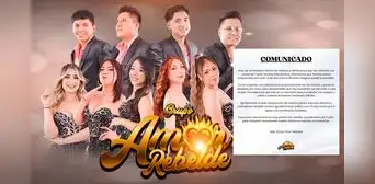 Atentado en discoteca Dalí: Amor Rebelde suspende show en Trujillo y anuncia apoyo a víctimas Atentado en discoteca Dalí: Amor Rebelde suspende show en Trujillo y anuncia apoyo a víctimas
