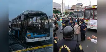 ¿Nuevo paro de transportistas en Lima y Callao? Lo que dicen los gremios tras ataque a buses ¿Nuevo paro de transportistas en Lima y Callao? Lo que dicen los gremios tras ataque a buses