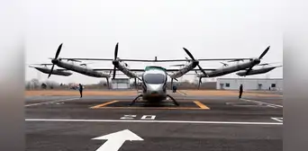 Un nuevo 'taxi volador' supera en China su primera prueba de vuelo: cuenta con una capacidad de 10 pasajeros Un nuevo 'taxi volador' supera en China su primera prueba de vuelo: cuenta con una capacidad de 10 pasajeros