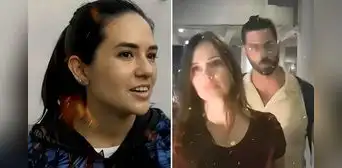 Maju Mantilla y Gustavo Salcedo viven momento incómodo al ser consultados por veterinaria María Pía tras regresar juntos de Colombia