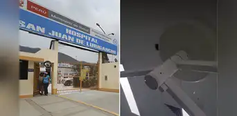 Filtraciones en quirófano del Hospital de San Juan de Lurigancho: pacientes son operados mientras cae agua del techo