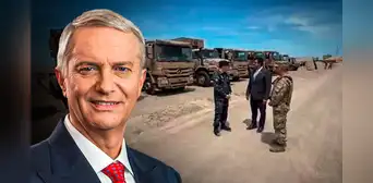 Chile llega con maquinaria pesada militar a frontera con Tacna para la construcción de "escudo fronterizo" Chile llega con maquinaria pesada militar a frontera con Tacna para la construcción de "escudo fronterizo"